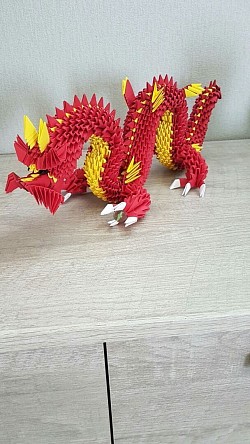 Super dragon chinois - REF : 0110 - Prix : 30,00€  -  Longeur + ou - 30cm.